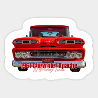 1961 Chevrolet Apache 10 Pickup Truck Sticker